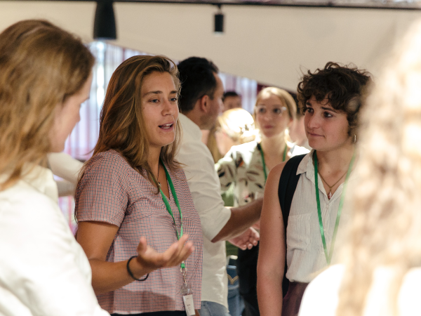 Photograph from a Women in Quant Finance networking event